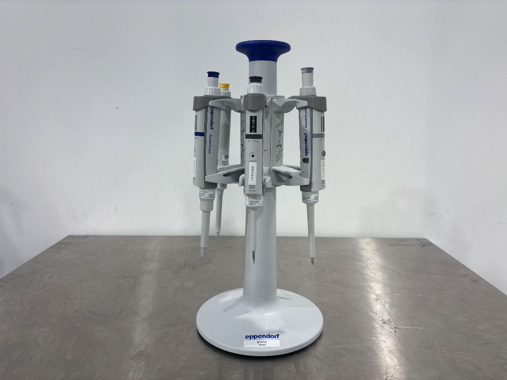 Image of Eppendorf Research Plus Pipettes x6 With Stand